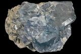 Sky Blue Celestine (Celestite) Crystal Cluster - Madagascar #139433-1